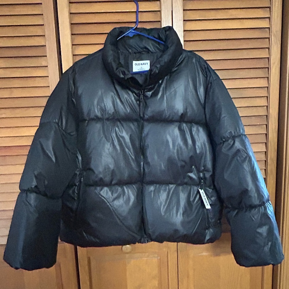 Old Navy Black Puffer Jacket